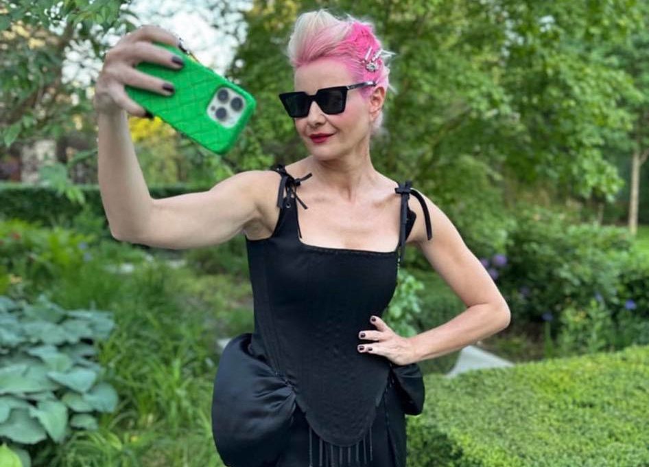 Małgorzata Kożuchowska przemalowała włosy na różowo