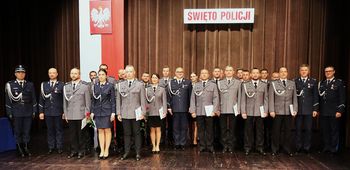 Oświęcim: 61 funkcjonariuszy odebrało awanse na wyższe stopnie