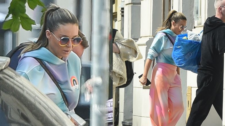 Małgorzata Rozenek w tęczowym dresie