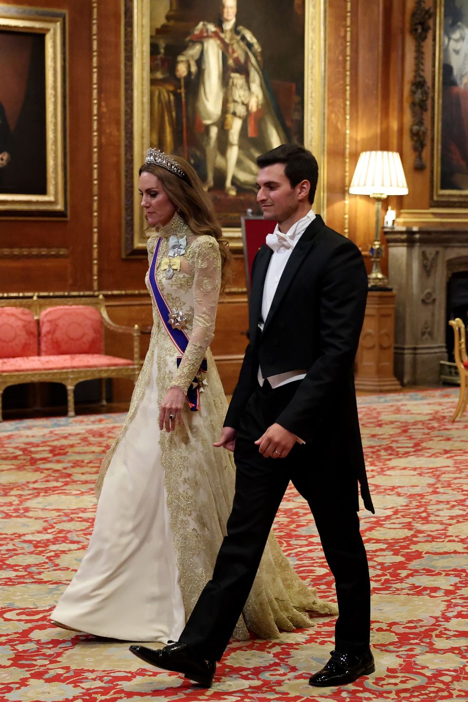 Księżna Kate i Michael Boulos