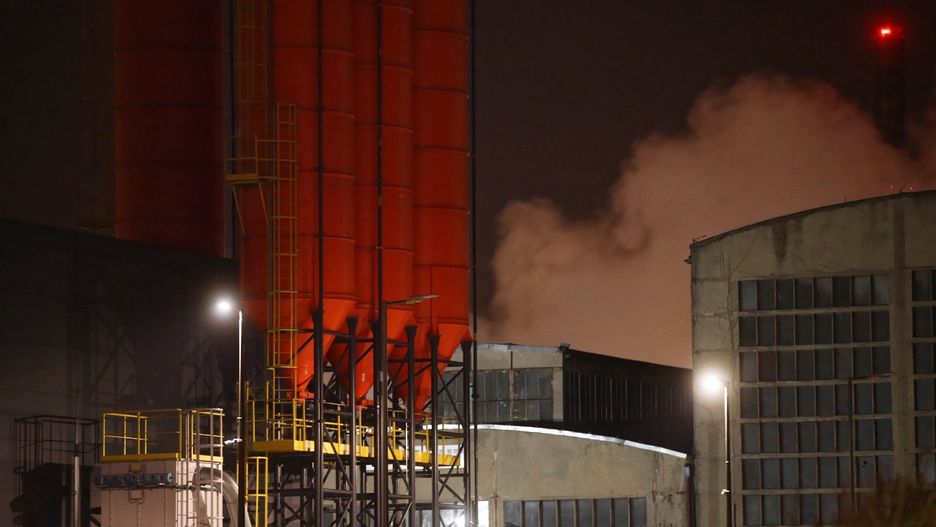 Pożar w zakładach chemicznych Synthos w Oświęcimiu