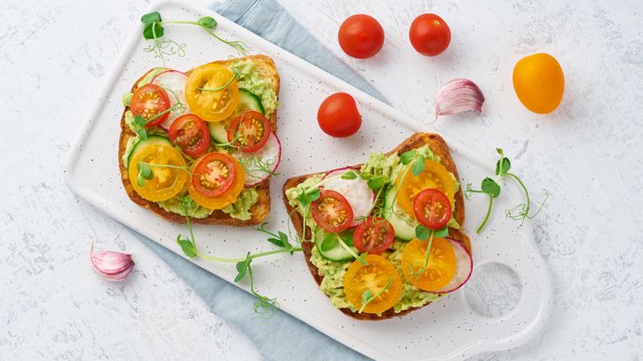 wegańskie śniadanie