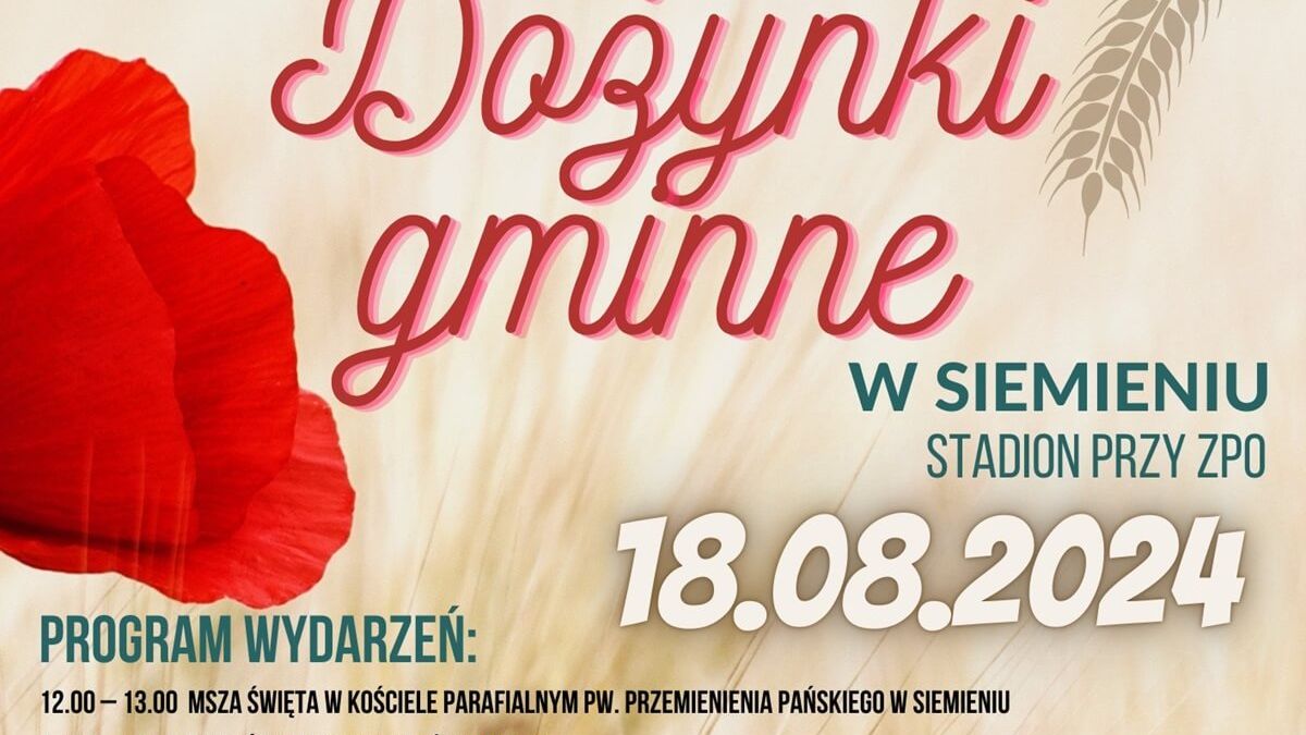 Dożynki w Siemieniu 2024