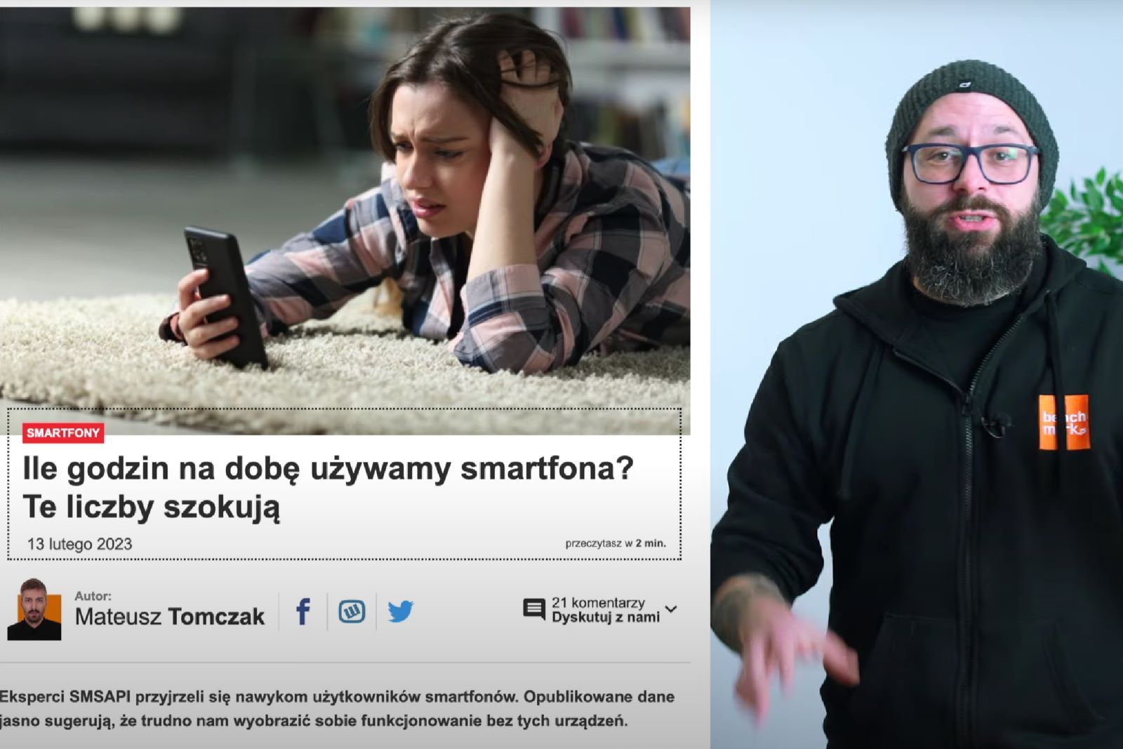 ile czasu spędzamy w ekranie telefonów?