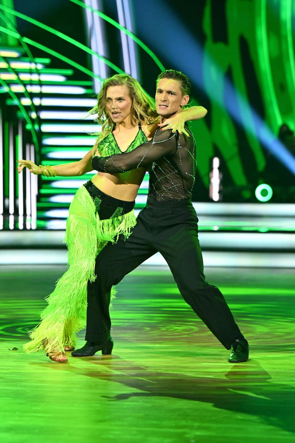Filip Gurłacz i Agnieszka Kaczorowska