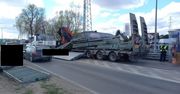 Rembelszczyzna: Sekundy do tragedii. Ładunek spadł na drogę