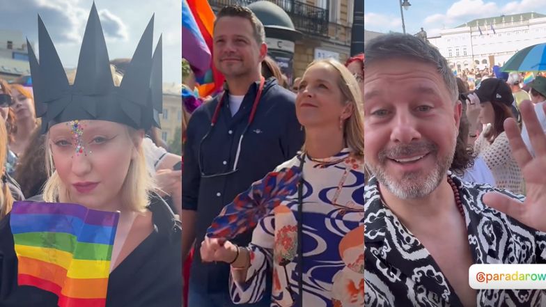 Znane twarze dokazują na Paradzie Równości
