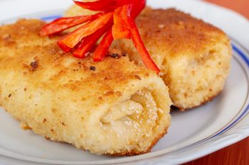 Do barszczu na Wigilię podałam te krokiety. Całkiem nowy farsz sprawił, że nawet dzieci zjadły po 2