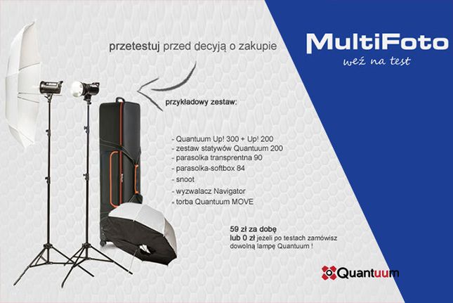 Quantuum i Multifoto otwierają wypożyczalnię sprzętu studyjnego 1