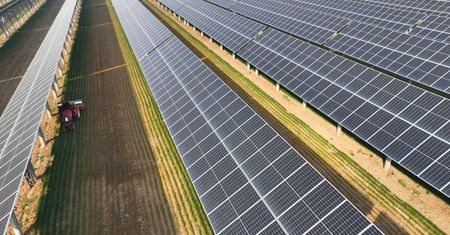 Tauron położył już panele. Gigantyczna farma jeszcze w tym roku