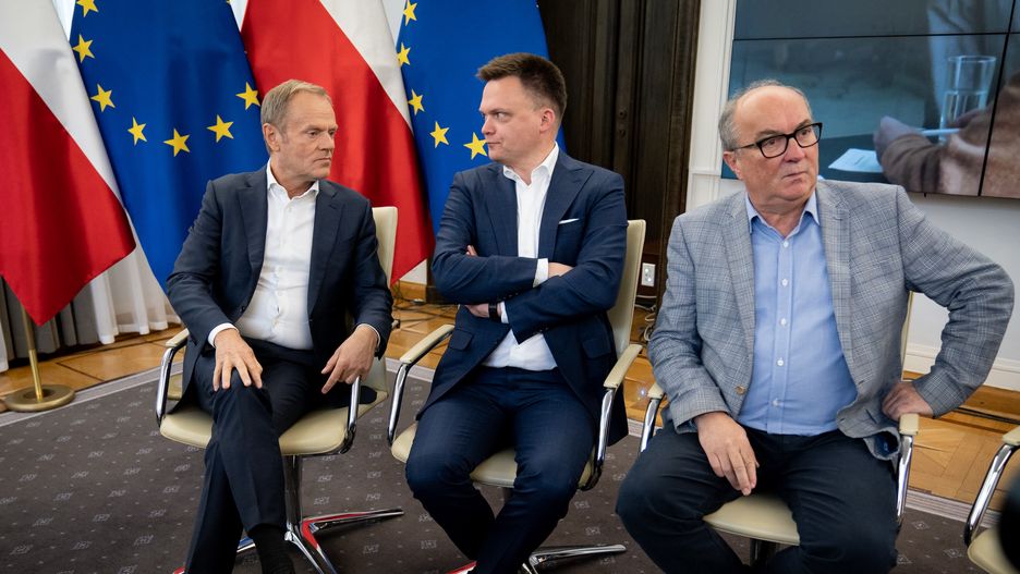 Szymon Hołownia i Włodzimierz Czarzasty mają być marszałkami Sejmu X kadencji