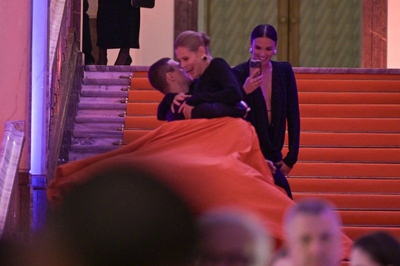 Mateusz Damięcki, Paulina Andrzejewska i Paulina Krupińska
