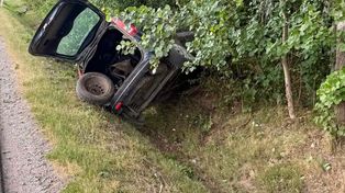 Cegielnia: 53-latek z blisko 2 promilami uderzył w autobus i uciekł do lasu. Miał sądowy zakaz prowadzenia!