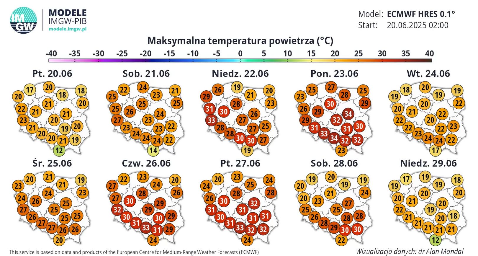 Tak wygląda prognoza na 10 dni