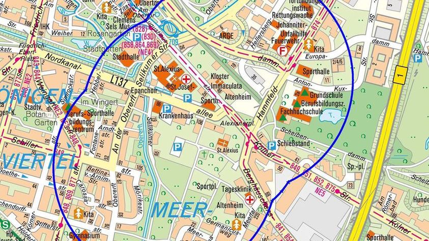 Bomba w Neuss. Ewakuacja w centrum