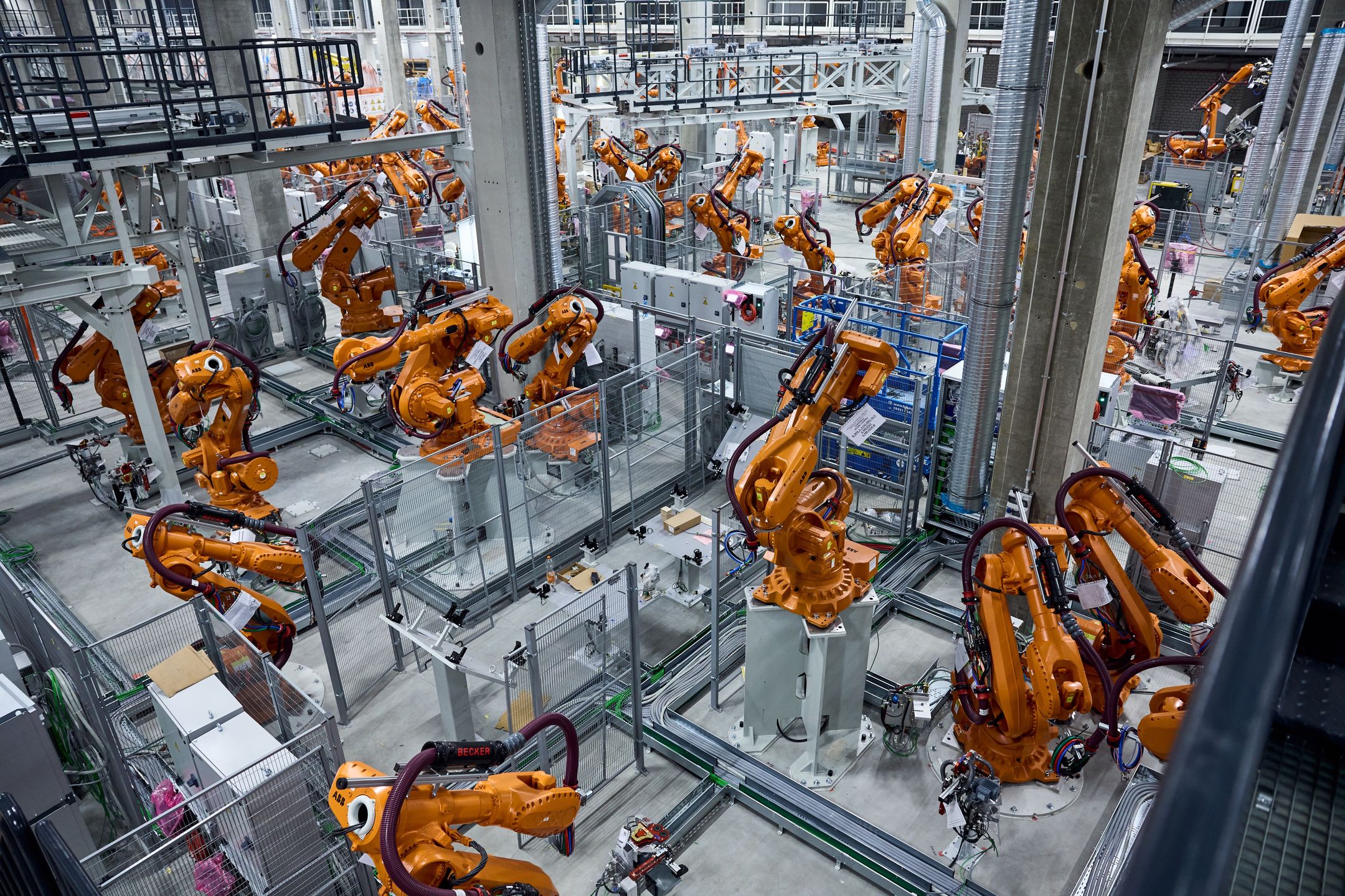 Zdjęcia z fabryki BMW w Monachium