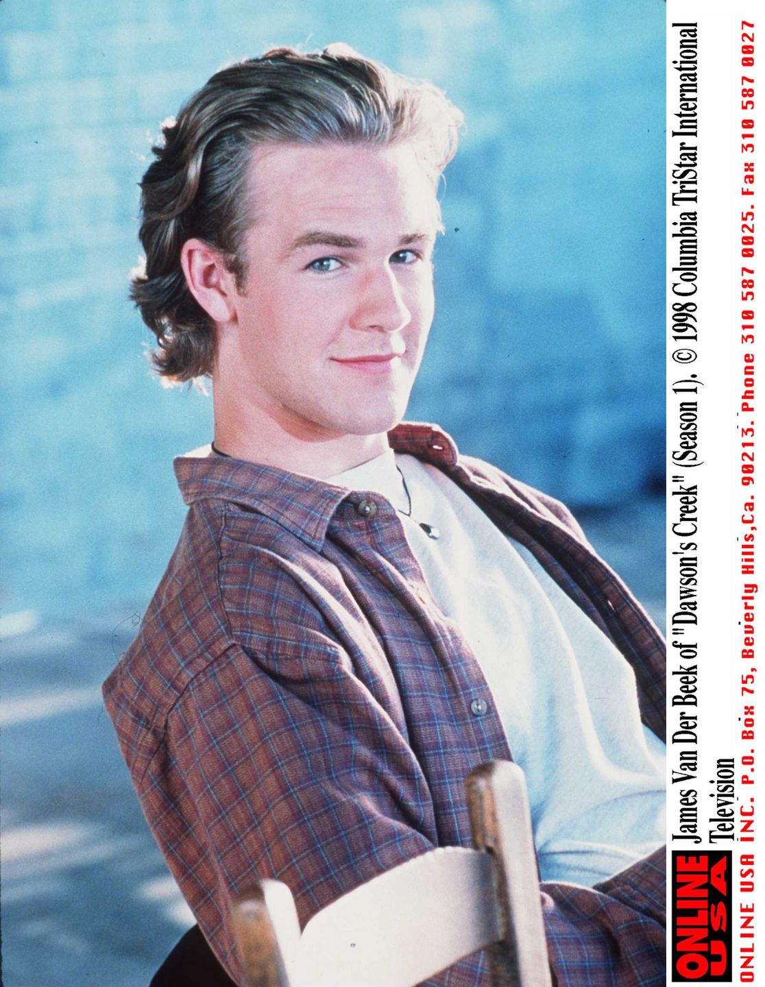 James Van Der Beek Of Dawson's Creek (Season 1James Van Der Beek Of "Dawson's Creek" (Season 1). (Photo By Getty Images)Getty ImagesTelevision Stills, Dawson's Creek, James Van Der Beek
