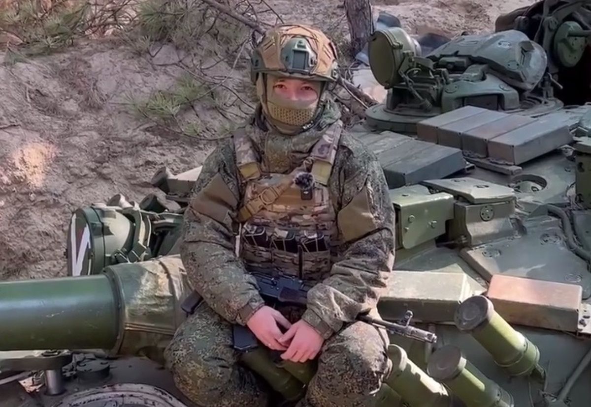 Rosyjski żołnierz. Zdjęcie ilustracyjne