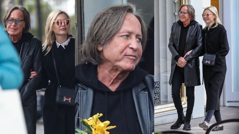 74-letni Mohamed Hadid, ojciec Gigi i Belli Hadid, przechadza się po mieście z NOWĄ, o 42 lata młodszą partnerką (?) (ZDJĘCIA)