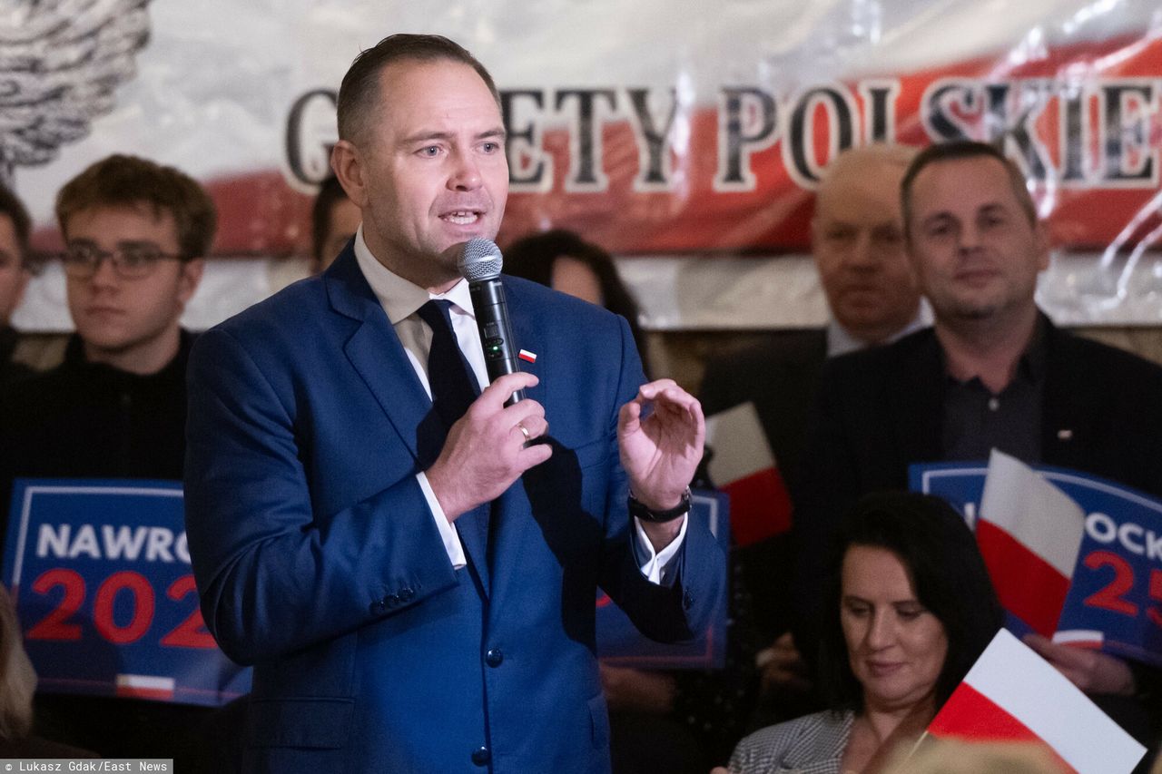 "Wychodzimy?". Nawrocki nie wiedział, że wszystko słychać