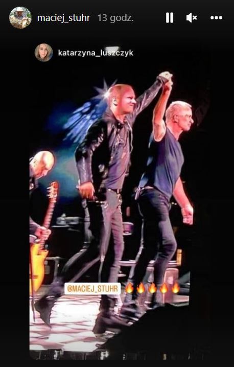 Sting i Maciej Stuhr razem na Stadionie Narodowym