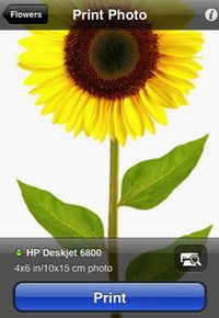 Bezprzewodowe drukowanie z iPhone na drukarkach HP 1
