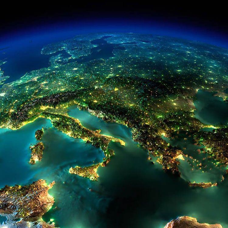 Fantastyczne nocne zdjęcia Ziemi na nowych, pełnych głębi zdjęciach NASA 1