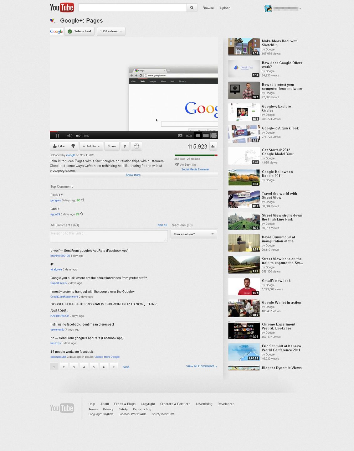Google testuje nowy design YouTube'a. Co się zmieni? 2