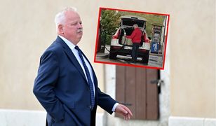 Trzy duże baniaki. Zakupy wiceministra na stacji. Mamy komentarz