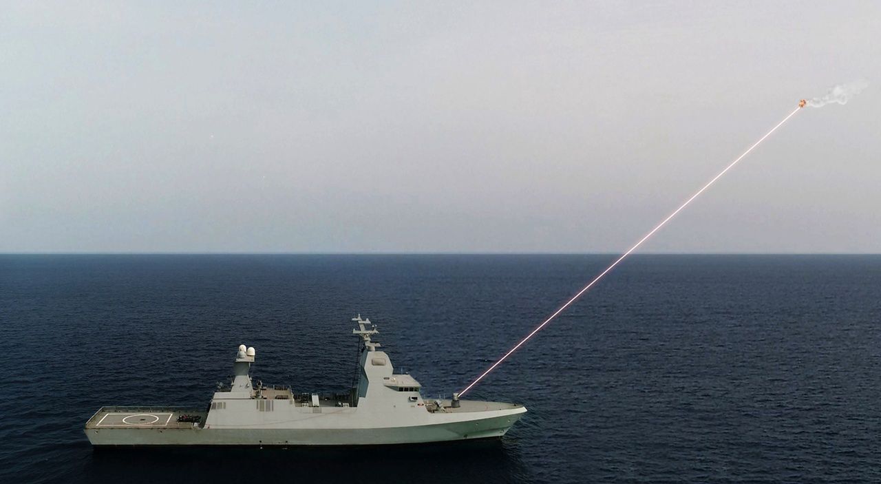 Żelazny Promień. Laserowa obrona dla okrętów wojennych