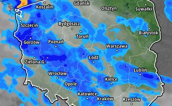 Ściana deszczu. Nadciąga totalne załamanie pogody