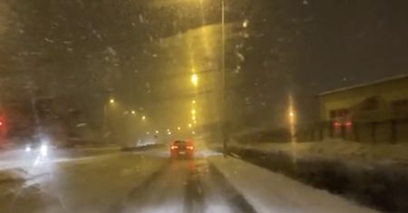 Intensywne opady śniegu we Wrocławiu. Tak wyglądało miasto