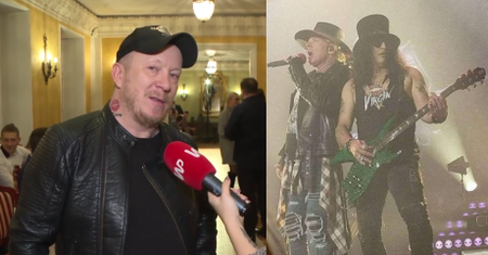 Lubert o Slashu w koszulce Virgin: "Zmieniałem pampersy trzy razy"