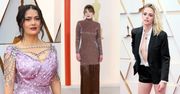 Od cekinowego koszmarka Salmy Hayek, po rozchełstaną koszulę i szorty Kristen Stewart. Oto NAJGORSZE kreacje z Oscarów (ZDJĘCIA)