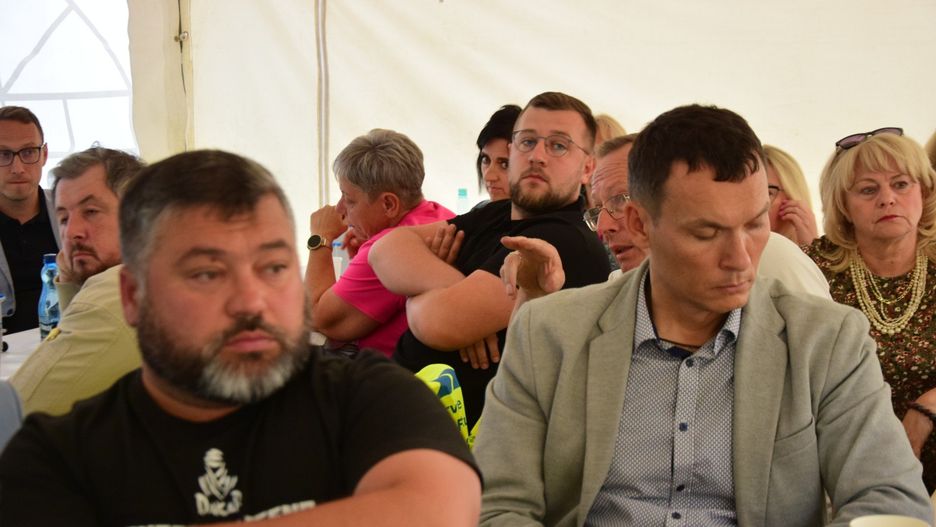 Spotkanie władz miasta i radnych Tarnobrzega w spółce FCC, Tarnobrzeg 27 sierpnia 2025