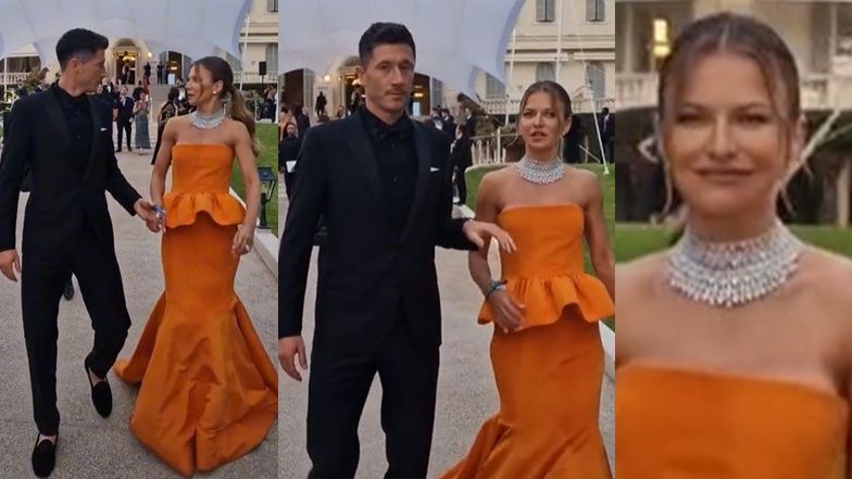 Anna i Robert Lewandowscy w Cannes 