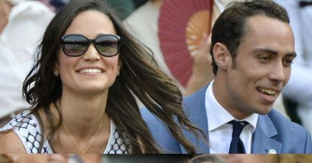 Pippa z bratem na Wimbledonie