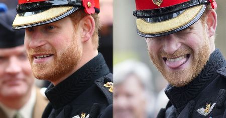 Urocze miny księcia Harry'ego na spotkaniu z weteranami (ZDJĘCIA)