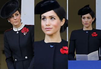 Dostojne i skupione Meghan i Kate oddają hołd bohaterom I wojny światowej (ZDJĘCIA)