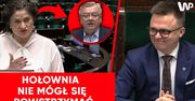 Sceny w Sejmie. Hołownia nie mógł się powstrzymać