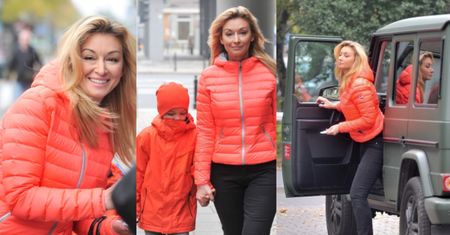 Wojciechowska z córką wychodzą z "Dzień Dobry TVN" (ZDJĘCIA)
