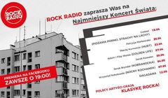 „Najmniejsze Koncerty Świata” Rock Radia na Facebooku