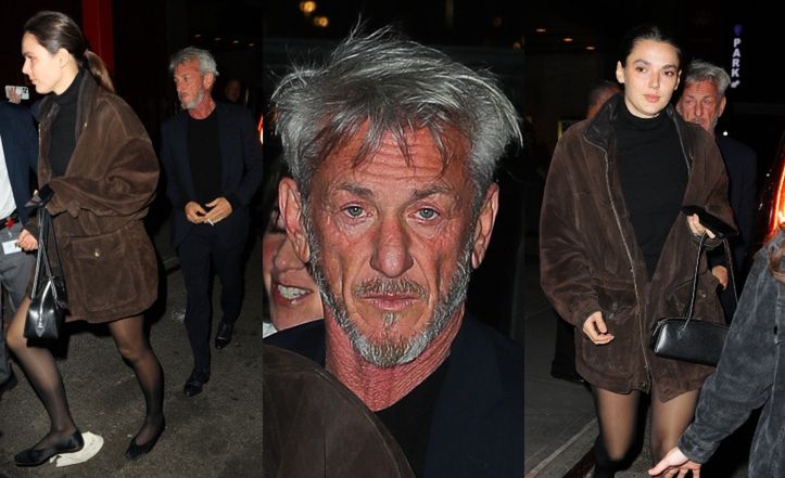 Sean Penn na randce z młodszą o 34 lata partnerką
