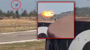 Katastrofa myśliwca F-4 Phantom na pokazach w Grecji. Jest nagranie
