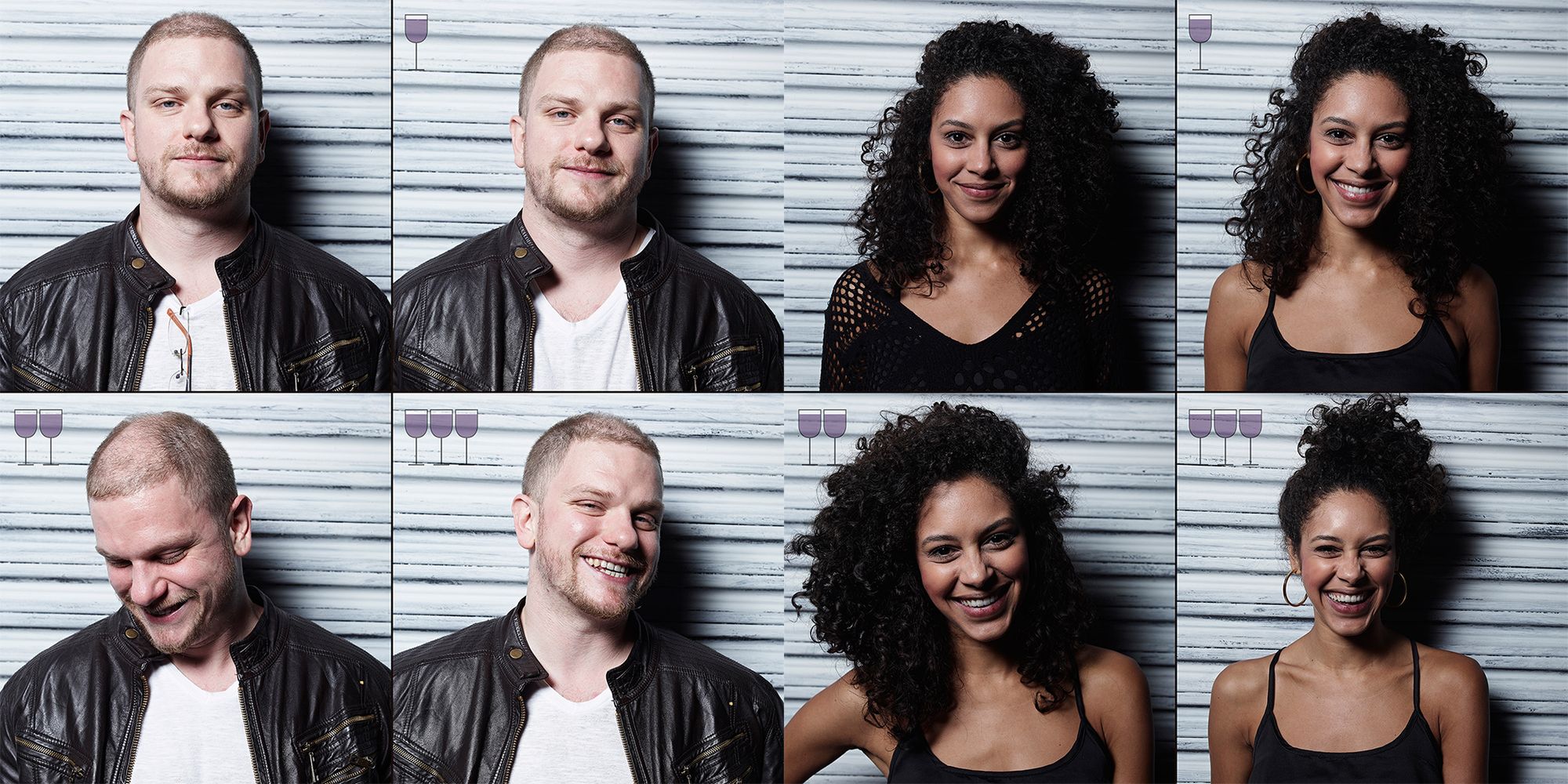 Zastanawialiście się kiedyś jak wyglądacie po 1, 2 i 3 lampkach wina? 14