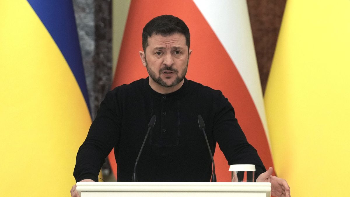 Wołodymyr Zełenski mówi o 