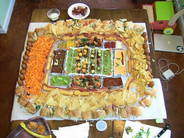 Jadalne makiety stadionów. Super Bowl w wersji dla wielbicieli cholesterolu 11