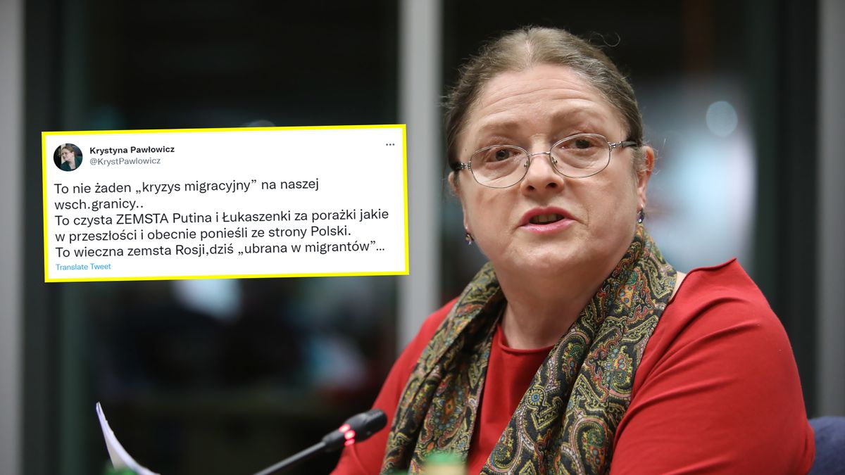 Krystyna Pawłowicz zabrała głos w sprawie kryzysu na granicy