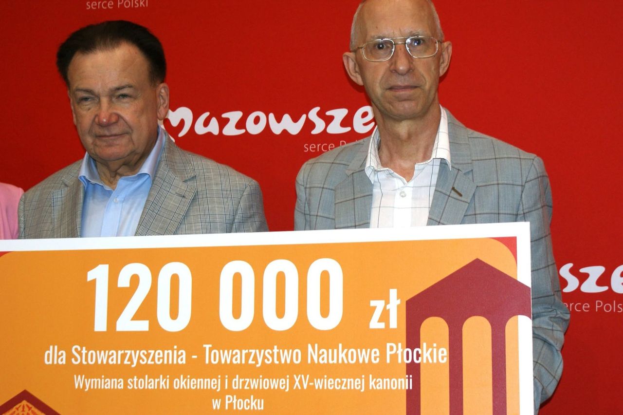 Towarzystwo Naukowe Płockie z kolejnym wsparciem. Zabytkowa siedziba przejdzie następny etap remontu