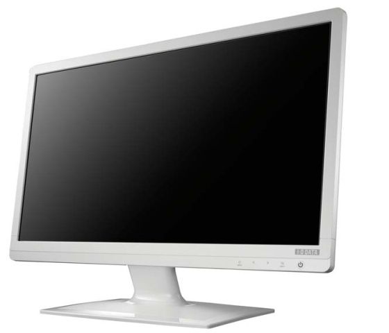 I-O Data LCD-MF242E monitor ekran 23,6 cala biały white tn lcd